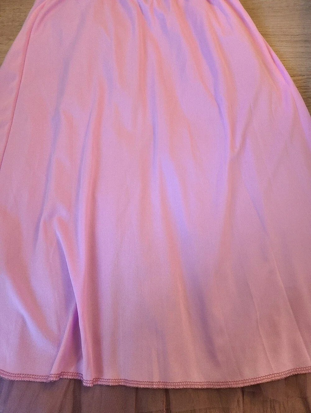 🔮 Boutique Ethereal Iridescent Lavender Organza Midi Skirt Size Small